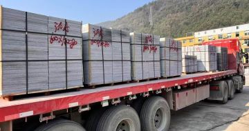 益阳 芝麻灰地铺石出货日常