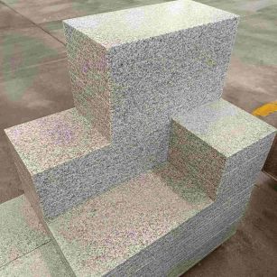 益阳 白麻花岗岩荔枝面地铺石