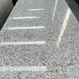 益阳 白麻花岗岩光面毛板