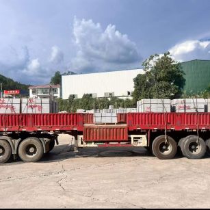 益阳 芝麻灰花岗岩地铺石出货日常