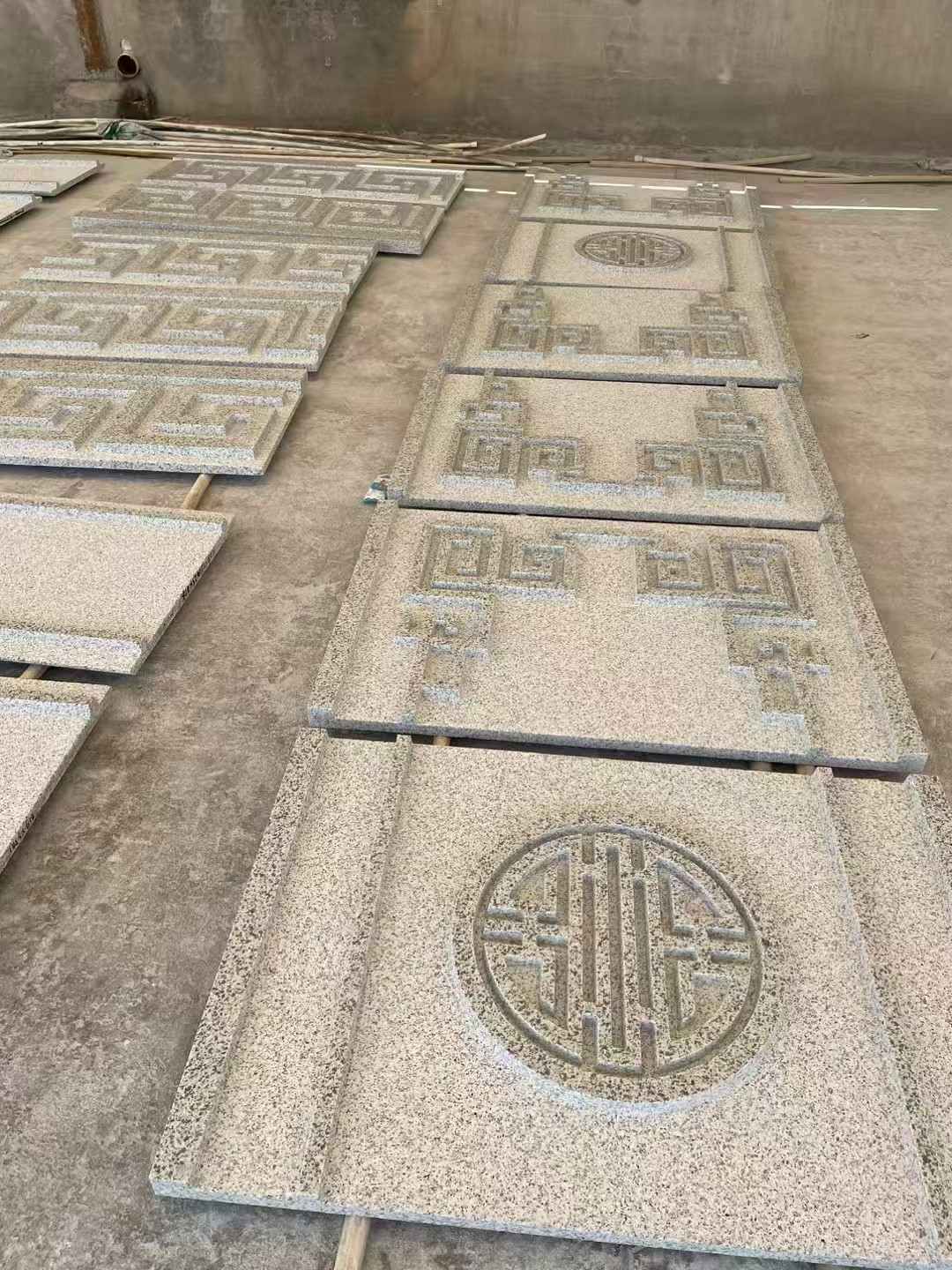 益阳 白麻花岗岩外墙立面雕刻板