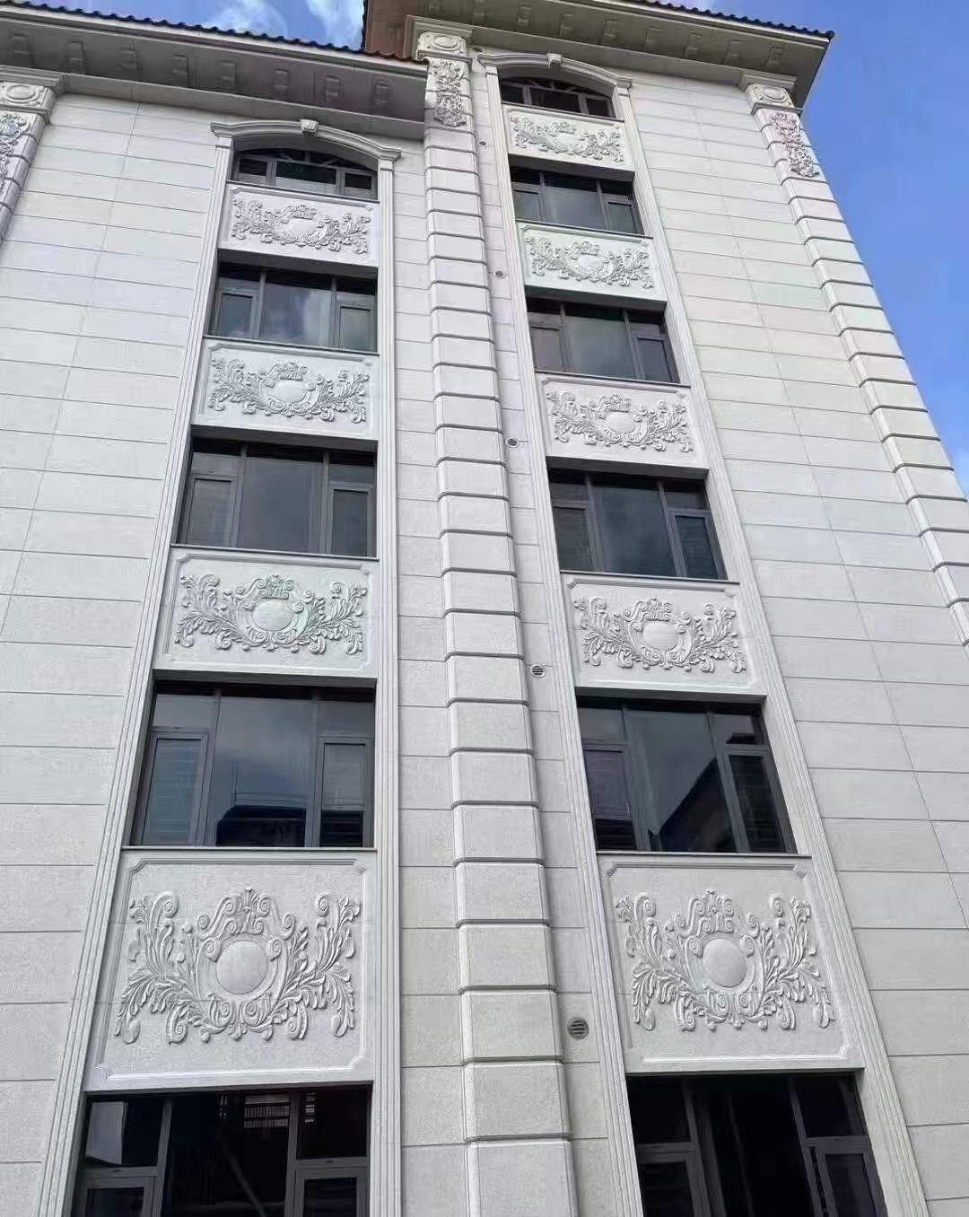 益阳 白麻荔枝面花岗岩别墅外墙干挂