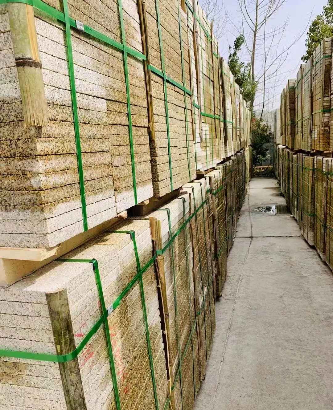 益阳 黄金麻花岗岩荔枝面地铺石