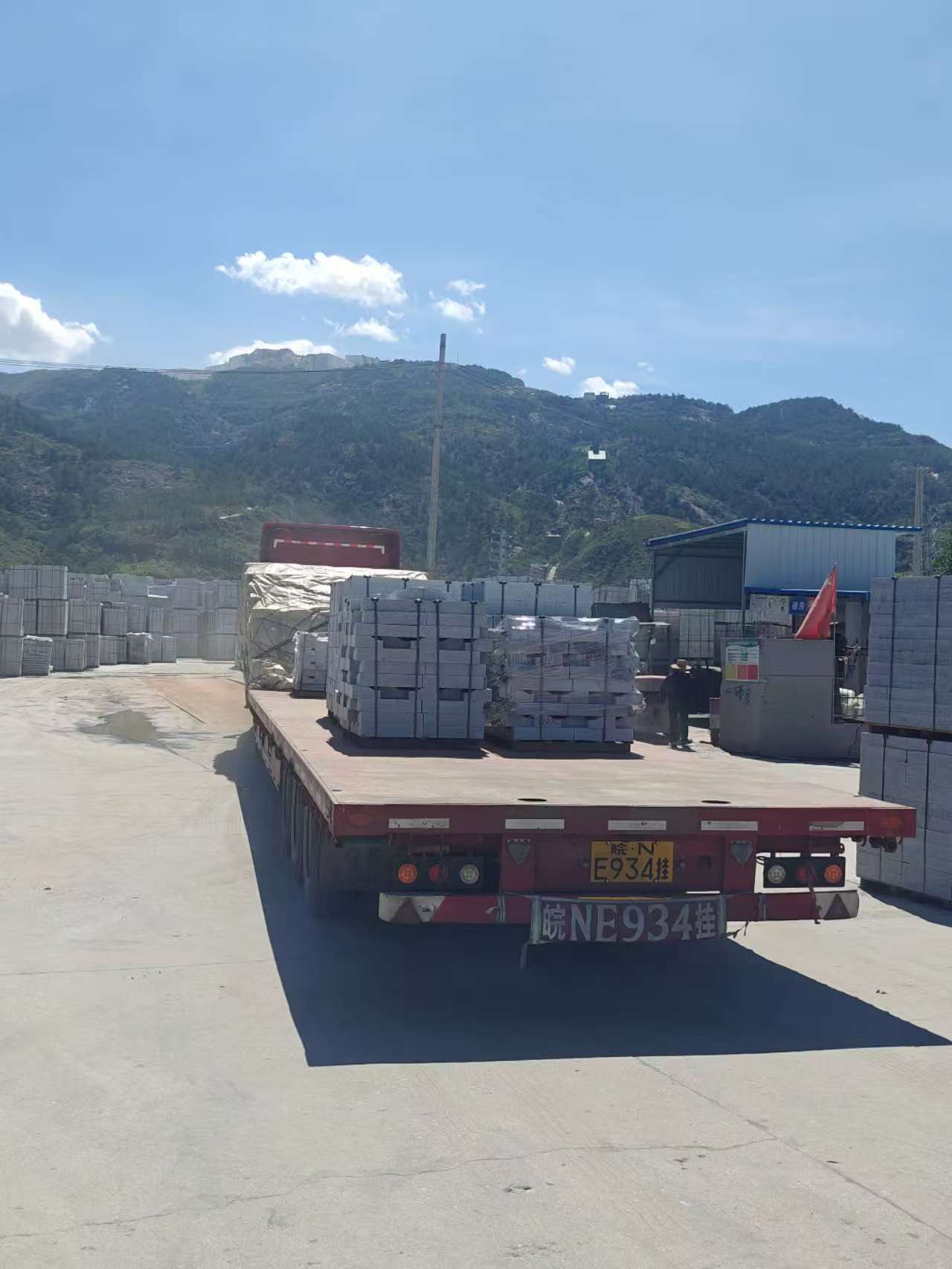 益阳 芝麻白仿形路沿石，直形路沿石