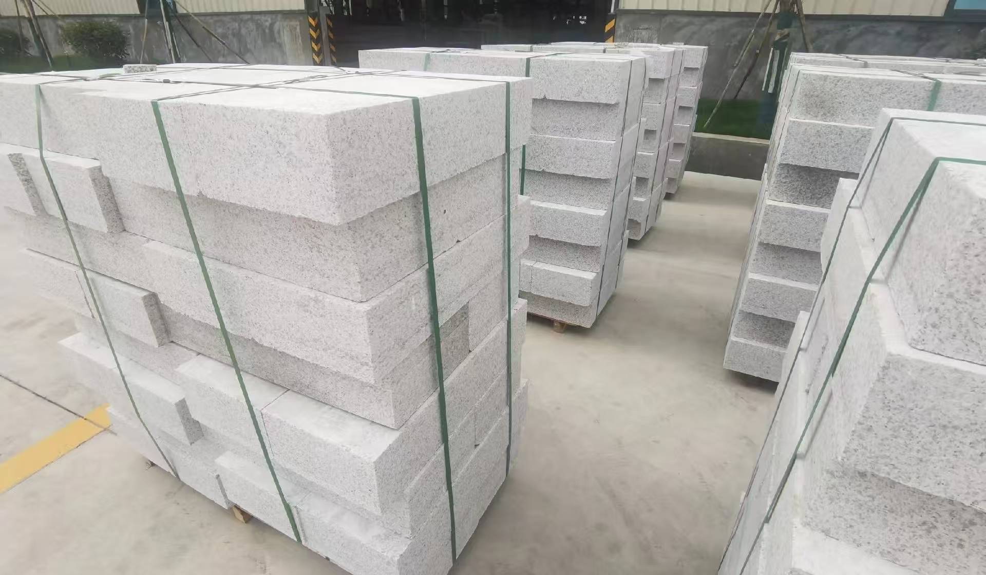 益阳 白麻花岗岩路沿石，立缘石，平缘石，路牙石，道牙石，马路牙子等